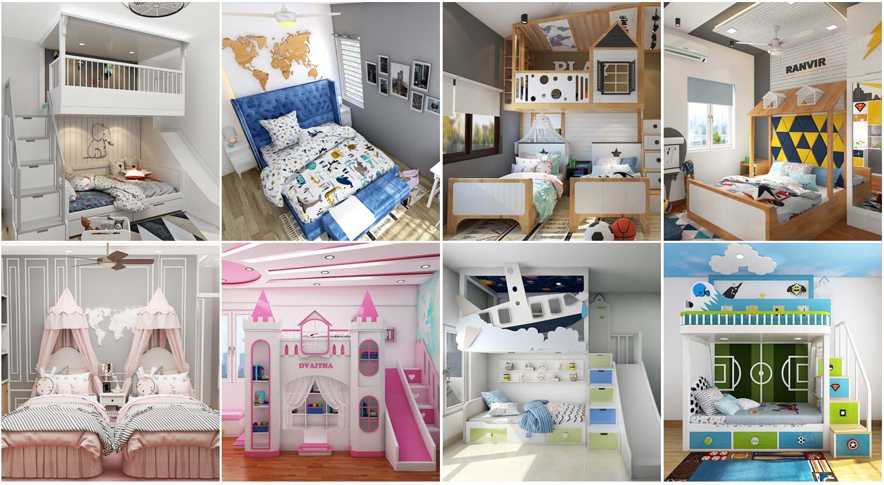 10 Different Types of Kids' Beds
