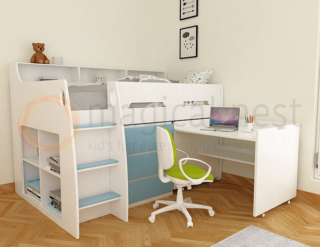 Kapili Bed With Desk