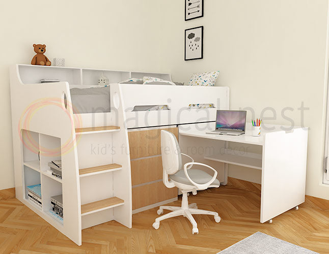 Kapili Bed With Desk
