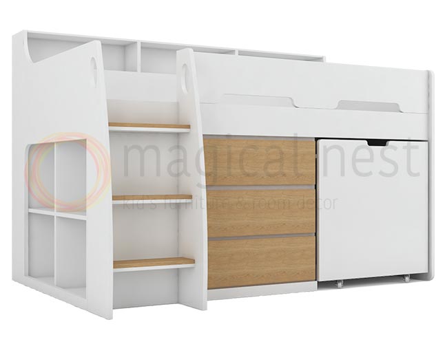 Kapili Bed With Desk