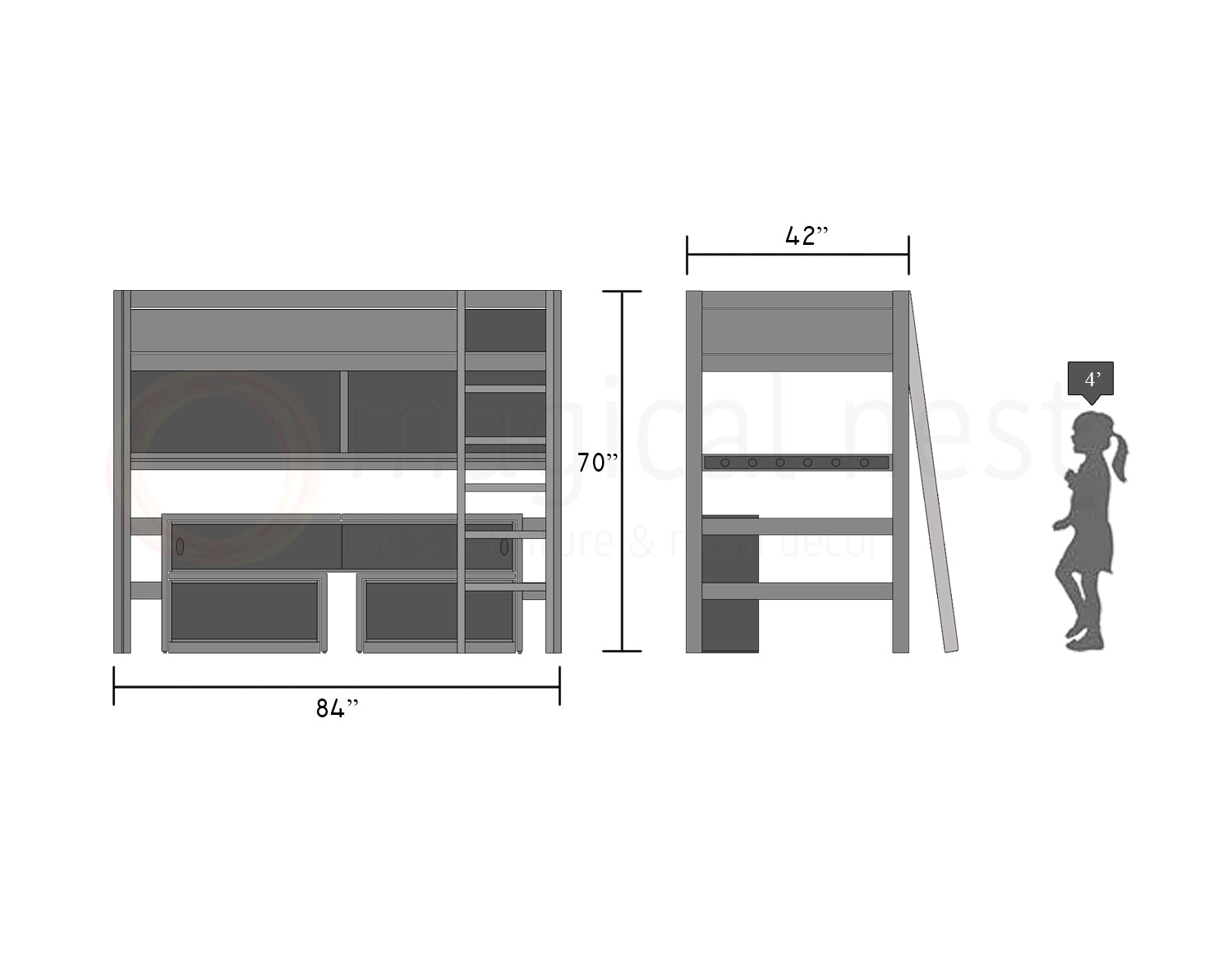 Open Sesame Loft Bed