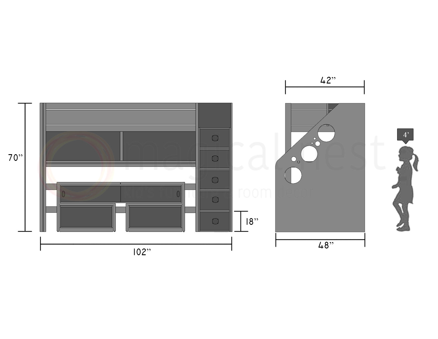 Open Sesame Loft Bed