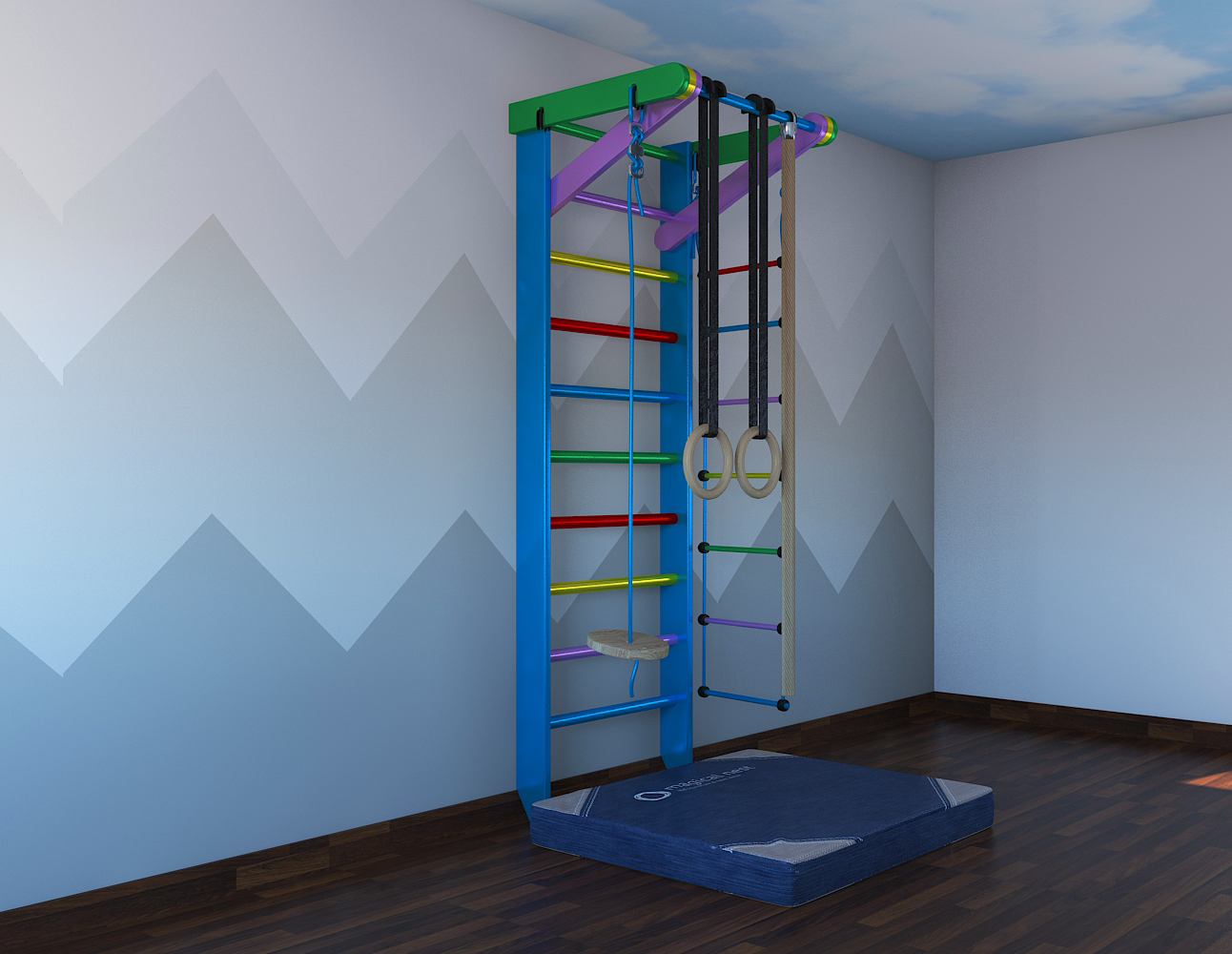 Swedish wall for kids sale