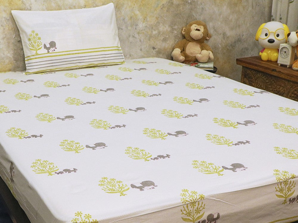 The Adventures of Mamma & Me Kid's Bedsheet