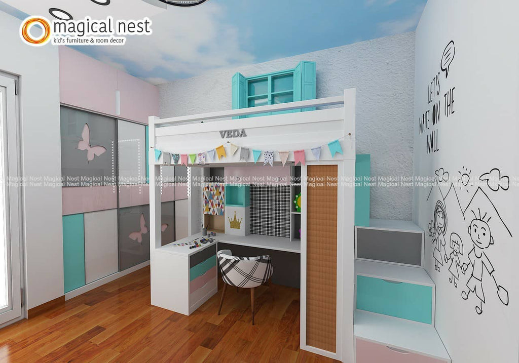 Space-Saving Kid’s Room Designs For Small Rooms