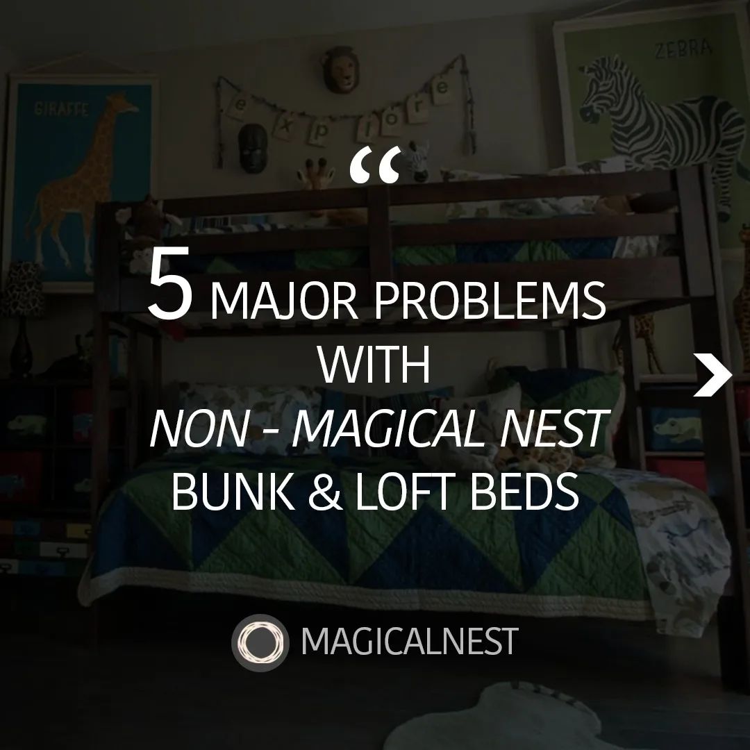 5 Major Problems with Non-Magical Nest Bunk beds and Loft Beds