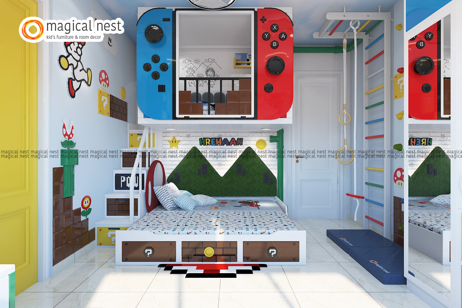 Kids bedroom hot sale theme