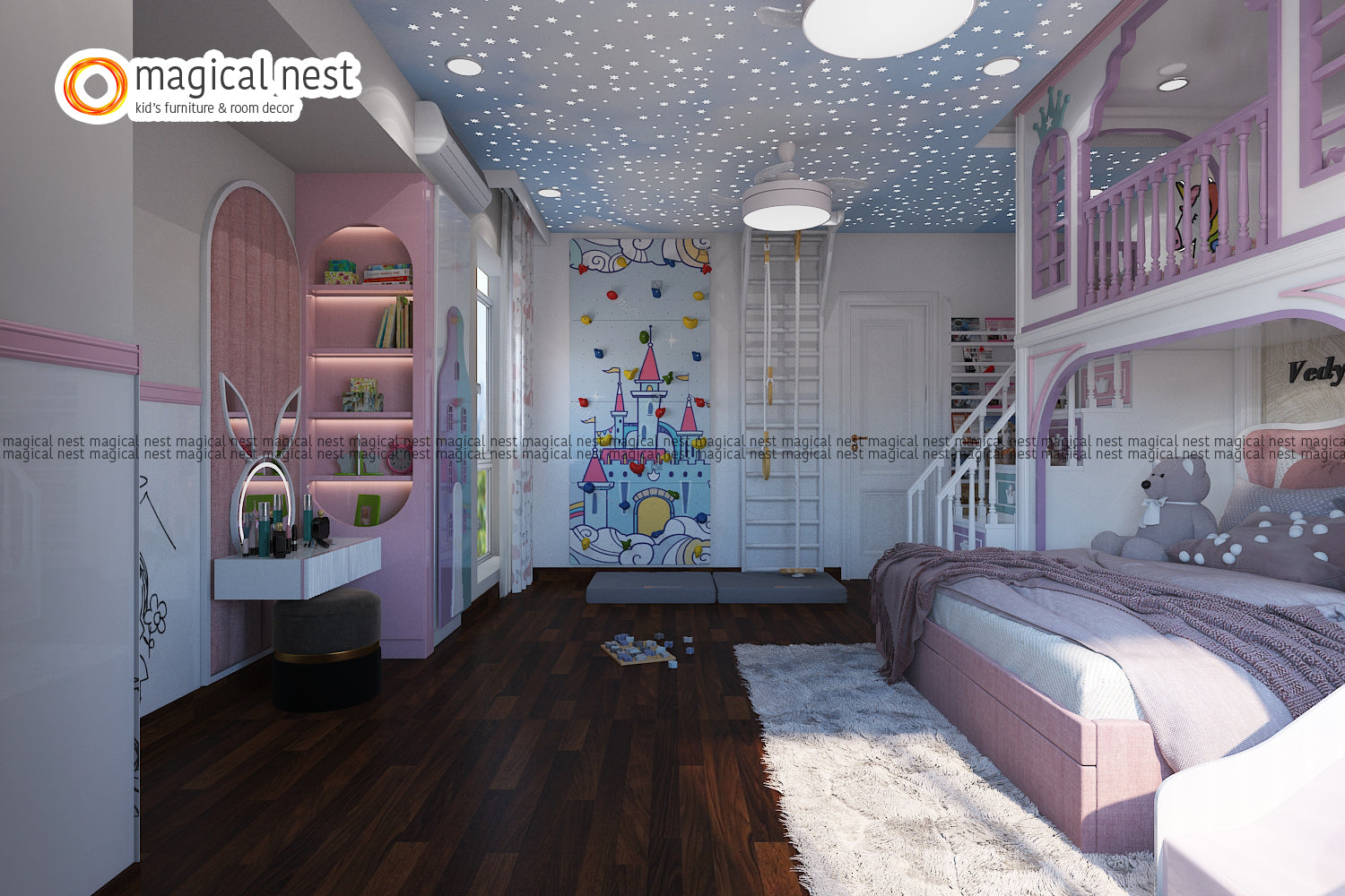 Kids bed design for on sale girls