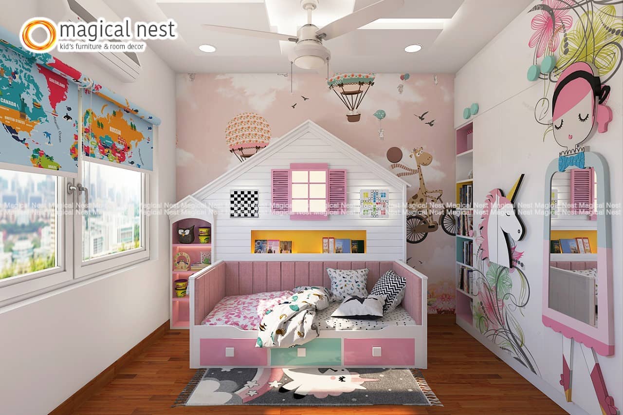 How to select colours for your kid s room