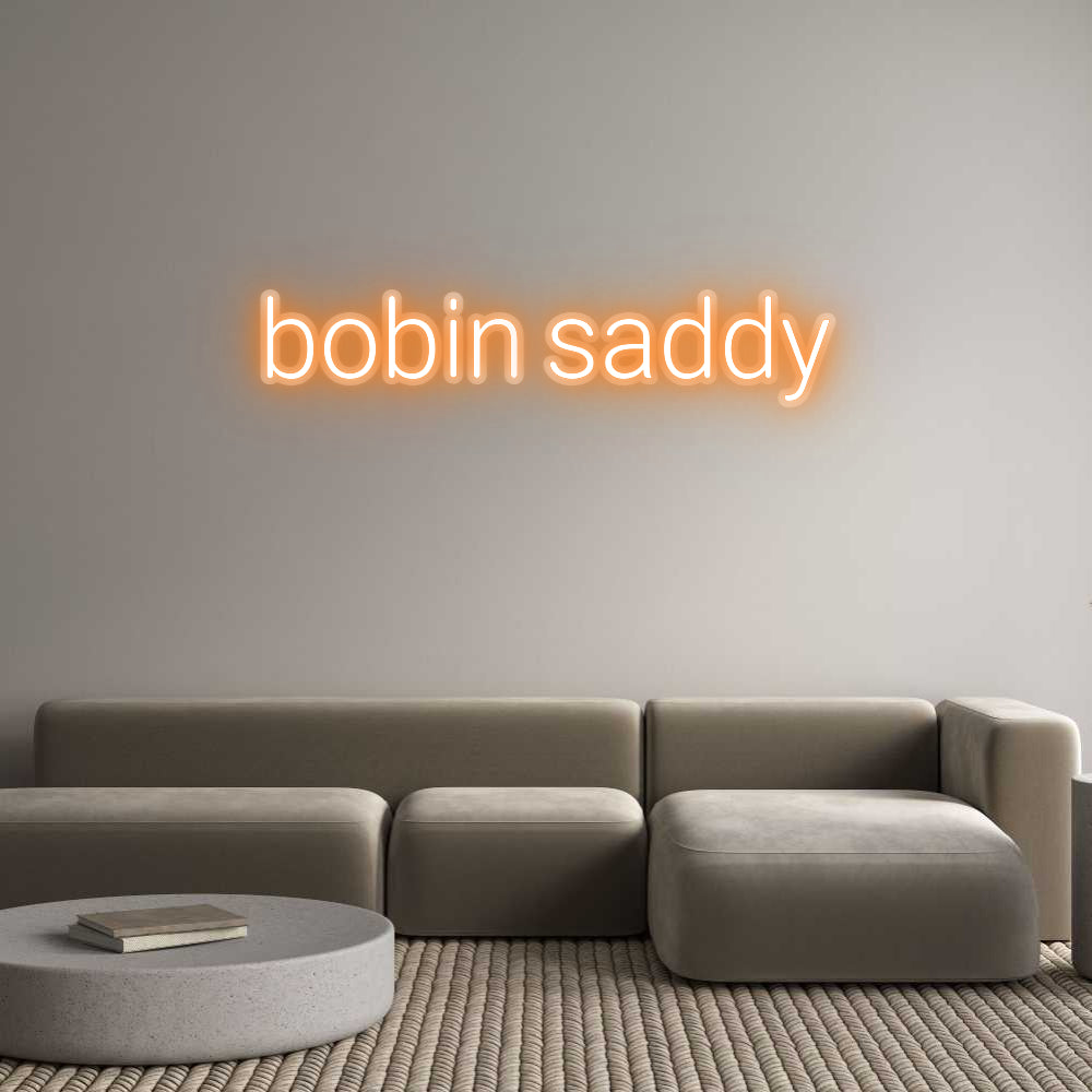 Custom Neon: bobin saddy