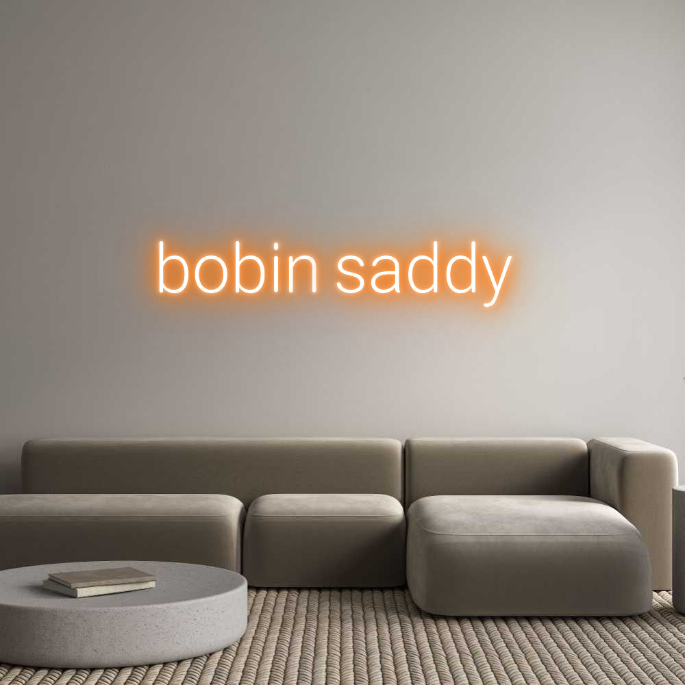 Custom Neon: bobin saddy