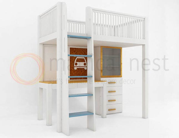 Locus Bed Locus Loft Bed ~ Magical Nest