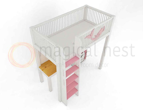 Locus Bed Locus Loft Bed ~ Magical Nest