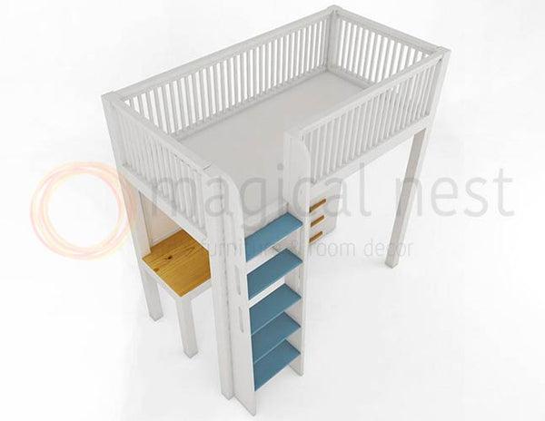Locus Bed Locus Loft Bed ~ Magical Nest