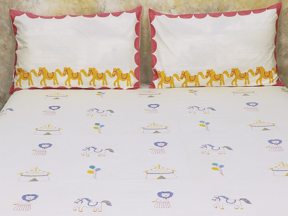 I am going to the circus Kid's Bedsheet